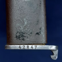 Norwegian M1894 Krag Jorgensen Bayonet by Kongsberg, Matching Numbers 8